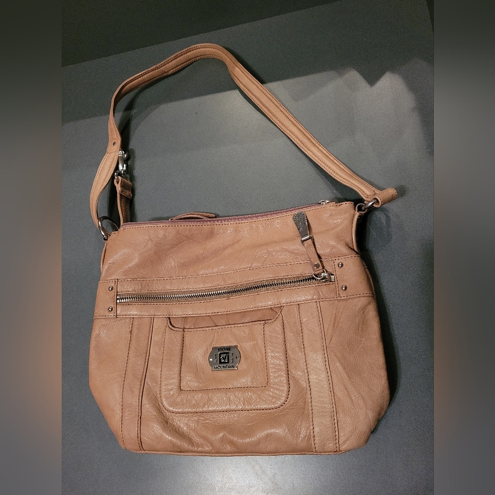 Stone Mountian Brown Purse Handbag